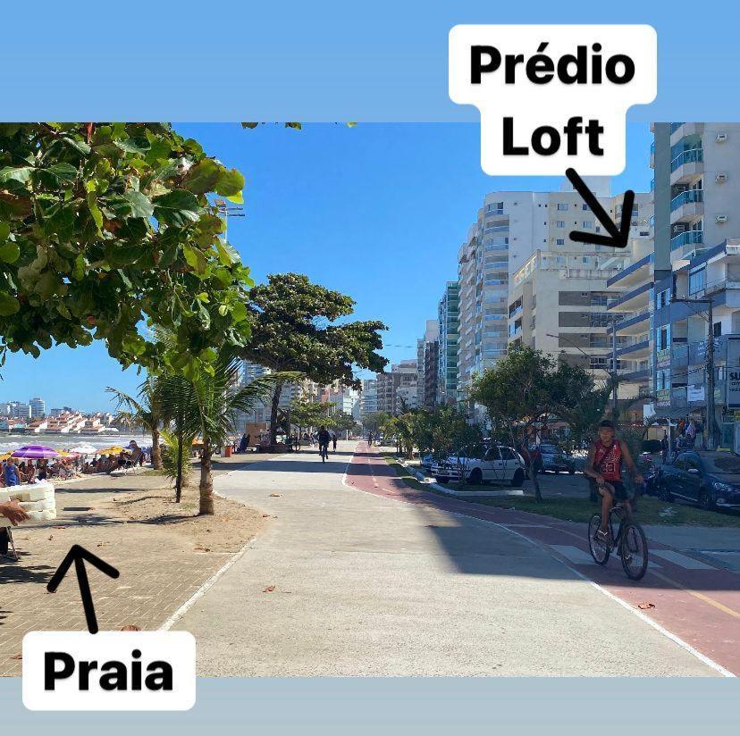 Suite Mar 210 - Economica E Compacta - Praia Do Morro - Predio Frente Mar Com Elevador, Atravessou A Avenida, Ja Esta Na Praia - Garagem - Internet Guarapari Exterior foto