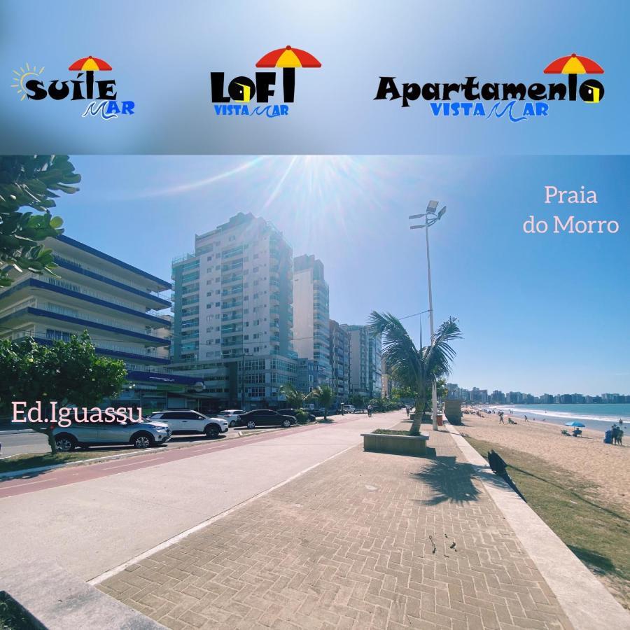 Suite Mar 210 - Economica E Compacta - Praia Do Morro - Predio Frente Mar Com Elevador, Atravessou A Avenida, Ja Esta Na Praia - Garagem - Internet Guarapari Exterior foto