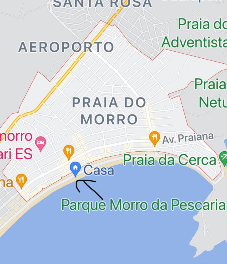 Suite Mar 210 - Economica E Compacta - Praia Do Morro - Predio Frente Mar Com Elevador, Atravessou A Avenida, Ja Esta Na Praia - Garagem - Internet Guarapari Exterior foto