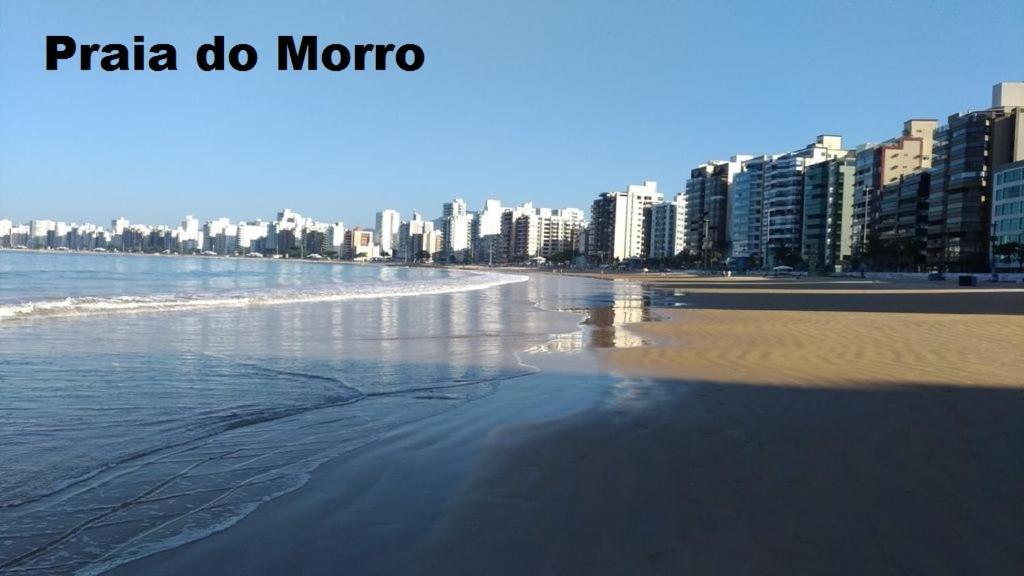 Suite Mar 210 - Economica E Compacta - Praia Do Morro - Predio Frente Mar Com Elevador, Atravessou A Avenida, Ja Esta Na Praia - Garagem - Internet Guarapari Exterior foto